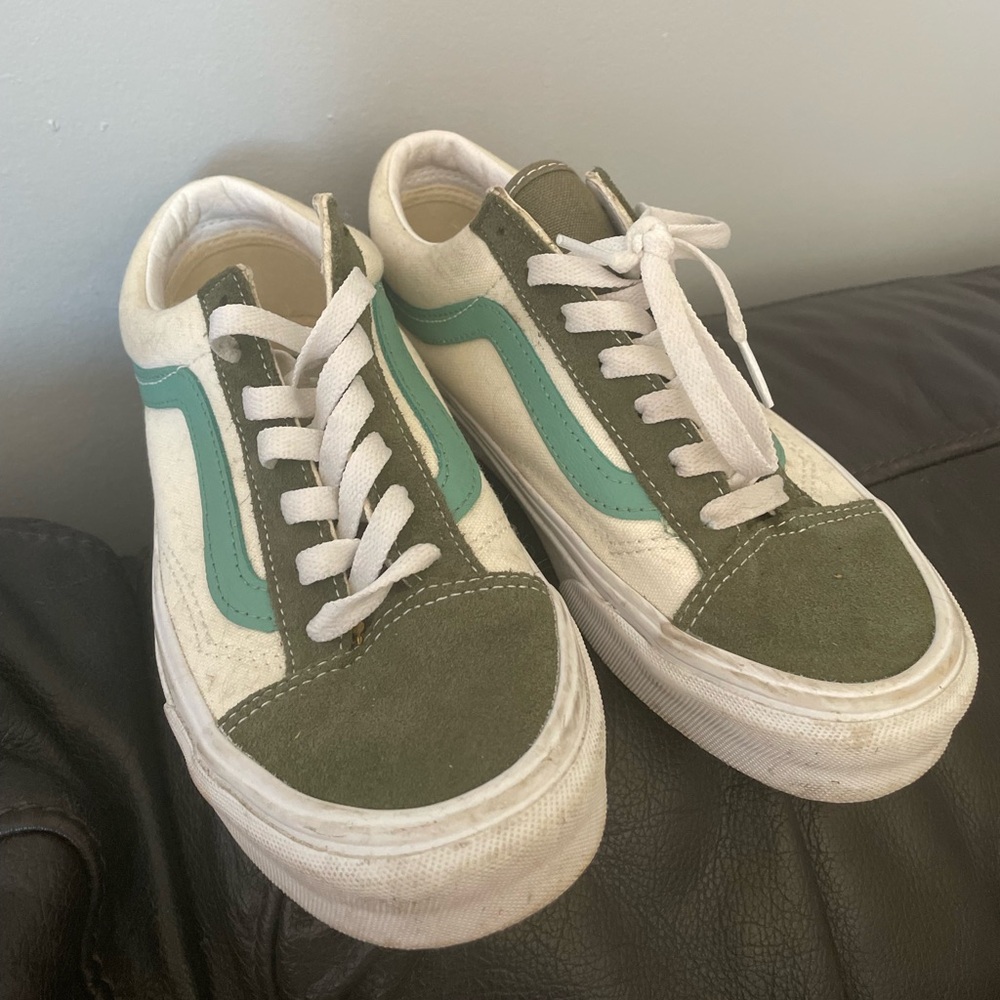 Vans Green Shoes